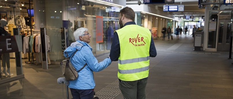 Rover in actie